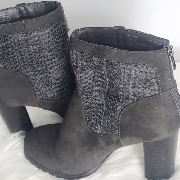 Juicy Couture Shoes - Juicy Couture Gray Ankle Boots